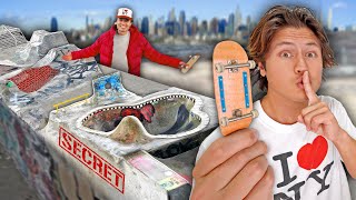 New Yorks Secret DIY Fingerboard Park [upl. by Aguie]