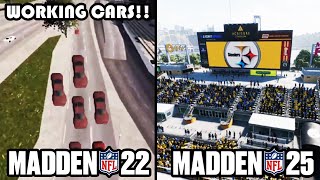 SO I NOCLIPPED THROUGH THE PITTSBURGH STEELERS STADIUM IN THE LAST FOUR YEARS OF MADDENS 2225 [upl. by Etnaud]