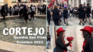 Cortejo Queima das Fitas coimbra viajar queimadasfitas portugal cortejoqueima [upl. by Erasme]