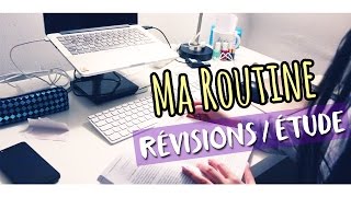 Mes journées de révisions • Routine motivation pour réussir les examens  2017 [upl. by Elleoj]