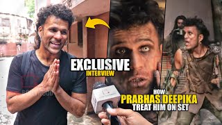 Kalki 2898 AD actor Humhu EXCLUSIVE Interview outside Gaiety Galaxy Bandra  Public Showing LOVE [upl. by Goldi540]