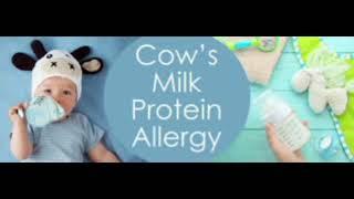 Cows milk protein allergy History mrcpch Clinical [upl. by Anaugal]