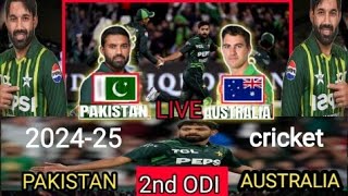 Pakistan vs Australia  2nd ODI  Full Match highlights  tapmad  today Pak vs Aus 2024 25 [upl. by Aggappera461]