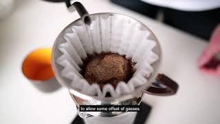 The perfect brew recipe on a Kalita Wave  Rosso Coffee Roasters [upl. by Niawtna614]