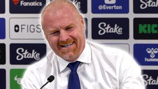 I think the CHARACTERS BEEN THERE FOR A LONG TIME  Sean Dyche  Everton 22 Tottenham [upl. by Hakym]