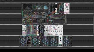 Experimental Techno patch in VCV Rack [upl. by Herwick997]