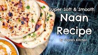 Tandoori Naan on Tawa Recipe Super Soft and Smooth [upl. by Sadiras197]