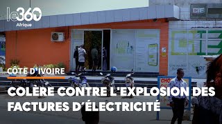 La facture de l’électricité a triplé déjà sous tension les Ivoiriens disjonctent [upl. by Alvera]