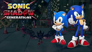 Radical Highway Act 1  Sonic X Shadow Generations Slowed Down [upl. by Ecire539]