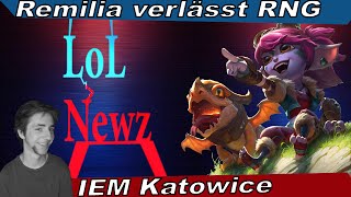 LoL Newz  RNG Remilia TRANSE  Blitzcrank aus Papier  IEM Katowice 2016 [upl. by Jermayne9]