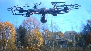 Aerodrone X18 with CAMERA Tech Toyz Flight Review Ollies Good Stuff Cheap [upl. by Ahsineg432]