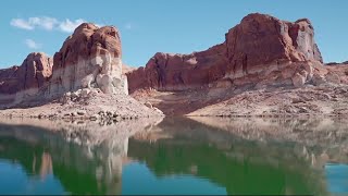 What the megadrought has uncovered at Lake Powell [upl. by Vanhomrigh199]