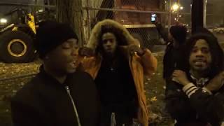 CHICAGO ENGLEWOOD GANG AT NIGHT YOUNG CHARLIE amp KING DMOE [upl. by Harle490]