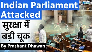 Indian Parliament Attacked with Tear Gas  Video Shocks the Nation [upl. by Randolf899]