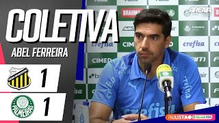 COLETIVA ABEL FERREIRA  AO VIVO  Novorizontino 1 x 1 Palmeiras  Paulistão 2024 [upl. by Ahsinrac111]