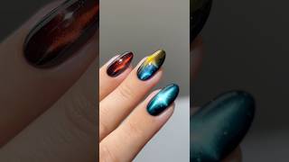 🎄✨ shimmer sparkle and shine 🎁❄️ nails nailart naildesign nailhack [upl. by Denman219]