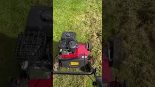 Scarifying  Loads of Moss  Lawn care [upl. by Lisandra80]