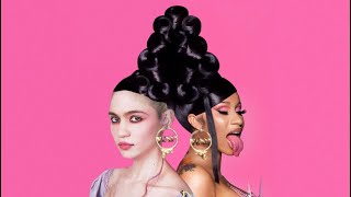 WAP x WAP We Appreciate Power Mashup  Cardi B Megan Thee Stallion and Grimes [upl. by Aggappe77]