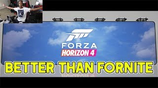 FORZA HORIZON 4 DEMO EP1  BETTER THAN FORTNITE [upl. by Arvin940]