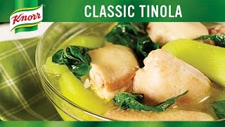 LutongNanay Easy Classic Chicken Tinola [upl. by Mapel]