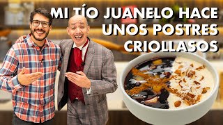 ARROZ CON LECHE Y MAZAMORRA MORADA CRIOLLAZA [upl. by Velvet]