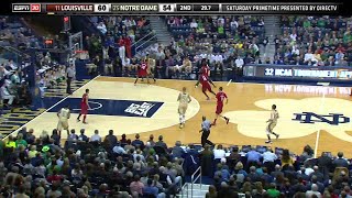 28 Seconds of Jerian Grant  Notre Dame Mens Basketball [upl. by Eide738]