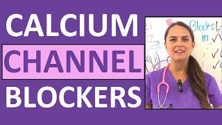 Calcium Channel Blockers Mechanism of Action Pharmacology Nursing Non Dihydropyridine [upl. by Jacobah63]