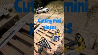 Dewalt DCS391 How to cut small pieces of boards with SWANSON speed square and guide rail clamps [upl. by Eniaj384]