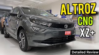 Tata Altroz XZ Plus S Cng 2024 Review 🔥 Tata Altroz Cng Second Top Model [upl. by Heathcote]