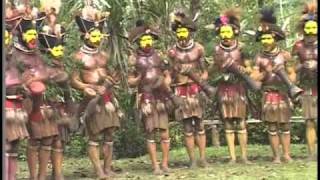 The Huli Wigmen of Papua New Guinea Dance and Sing [upl. by Erasmo]