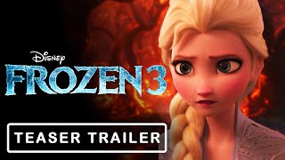 FROZEN 3 2025 Teaser Trailer  Disney Animation Idina Menzel Kristen Bell Movie HD [upl. by Amye]