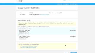 SAT Change Test Date [upl. by Eelatsyrc]