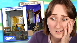 Honest Review of The Sims 4 Artist Studio  Storybook Nursery Kits [upl. by Adrial]