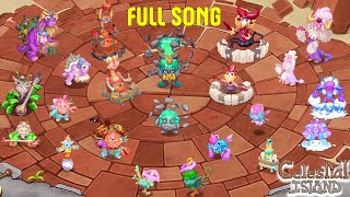 Celestial Island Full Song  All Celestials  Adult Syncopite  My Singing Monsters [upl. by Fortunna]