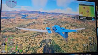 Microsoft Flight Simulator  Gheralta Mountains Tigray Ethiopia Diamond DA62 [upl. by Atlante]