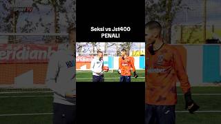 PENALI Seksi vs Jst400 ⚽️😂 shorts penalty [upl. by Seafowl]