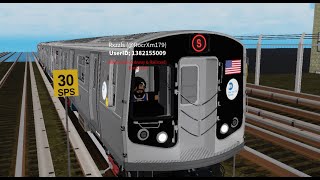 READ DESC MTAoRs IND Eighth Avenue Line R179 on the Rockaway Shuttle  Broad Channel [upl. by Hinze]