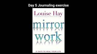 Self Love by Louise L Hay  Day 5  Journaling exercise  Rajee P [upl. by Gordie]