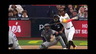 Xander Bogaerts Solo Home Run 4th Home Run Of 2024 [upl. by Acimad]