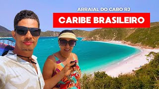 CONHEÃ‡A O CARIBE BRASILEIRO AS PRAIAS DE PONTAL DO ATALAIA  ARRAIAL DO CABO RJ [upl. by Eleaffar]