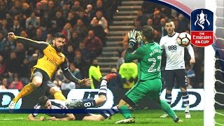 Preston North End 12 Arsenal  Emirates FA Cup 201617 R3  Goals amp Highlights [upl. by Nonnac]