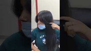 quotCutting My Own Bangs for the First Timequot DIYBangs BangsAtHome FirstTimeBangs Hair [upl. by Blasius]