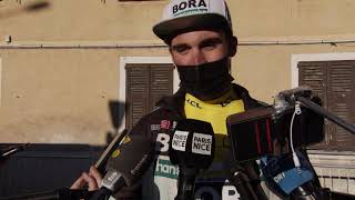 Maximilian Schachmann  Interview at the finish  ParisNice Stage 8 [upl. by Downes]