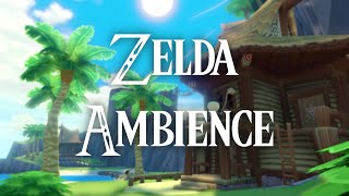 Wind Waker  Outset Island  Ocean Ambience 2 Hours [upl. by Isiahi]