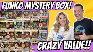 This Funko Pop Mystery Box has CRAZY VALUE What a UNBOXING [upl. by Silvan194]