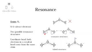 Resonance Delocalised Electrons and Bond Order IB and A level Chemistry [upl. by Richman]