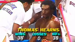 The Most Brutal One Punch Knockout In History  Thomas Hearns vs Roberto Duran [upl. by Virge629]