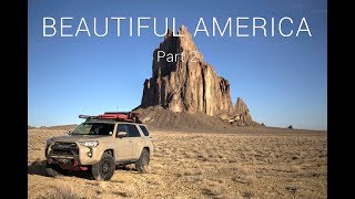 BEAUTIFUL AMERICA  Part 2  Shiprock New Mexico [upl. by Dyann]