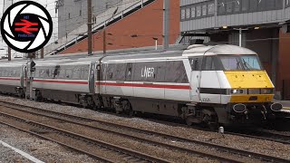 Trains at Doncaster ECML WL DLL SHML  03042024 [upl. by Evatsug]