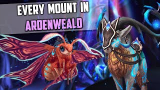 Every Ardenweald Mount and How to Get Them  Shadowlands New Mount Guide [upl. by Atinwahs]